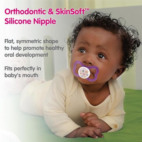 MAM Air Day & Night Baby Pacifier, for Sensitive Skin, Glows in The Dark, 6-16 Months, Unisex in Kuwait