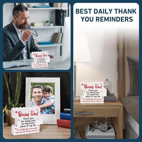 Unique Dad Gifts from Kids Daughter Son, Best Dad Ever Gifts, Creative Cool Gifts for Dad, Fathers Day Birthday Gifts for Father Dad New Dad Daddy -Dad Decorative Signs & Plaques in Saudi Arabia