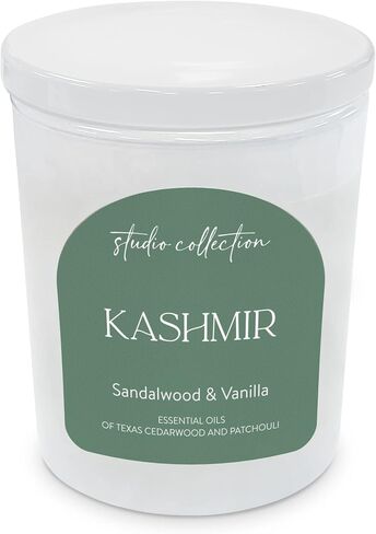 Studio Oh! Scented Candle - Variety of Essential Oils & Fragrance-Infused Coconut-Soy Blend Wax - Burns up to 65 Hours - Comes in a Jar - Non Toxic - Studio Collection - Go Your Own Way in Saudi Arabia