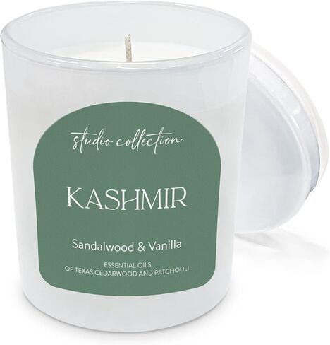 Studio Oh! Scented Candle - Variety of Essential Oils & Fragrance-Infused Coconut-Soy Blend Wax - Burns up to 65 Hours - Comes in a Jar - Non Toxic - Studio Collection - Go Your Own Way in Saudi Arabia