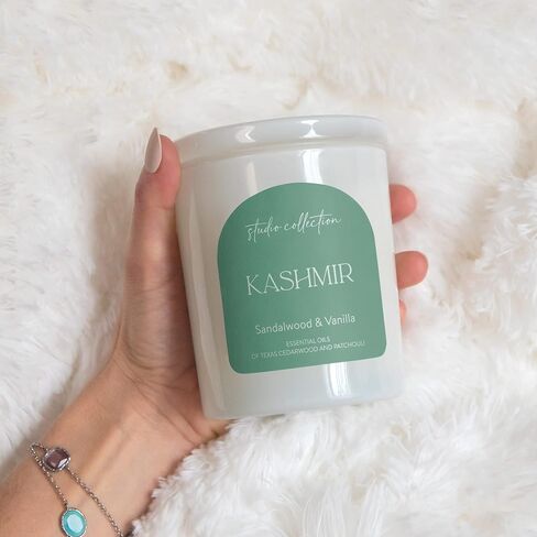 Studio Oh! Scented Candle - Variety of Essential Oils & Fragrance-Infused Coconut-Soy Blend Wax - Burns up to 65 Hours - Comes in a Jar - Non Toxic - Studio Collection - Go Your Own Way in Saudi Arabia