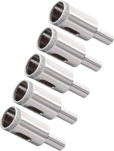 CoCud Diamond Hole Saws Drill Bits, 8mm / 5/16" Drilling Diameter, Nickel Plated Carbon Steel Drill Bit - (Applications: for Glass Ceramic Tiles Marble Stone), 2-Pieces in Saudi Arabia