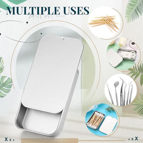 3 قطع من خيط تنظيف الأسنان المحمول، موزع خيط تنظيف الأسنان المنزلق، صندوق إعادة تعبئة عصا خيط تنظيف الأسنان للسفر، الفنادق، العشاء، تنظيف الأسنان (فضي) in Kuwait