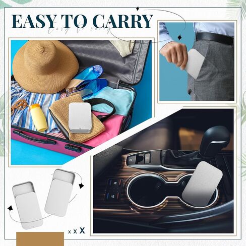 3 قطع من خيط تنظيف الأسنان المحمول، موزع خيط تنظيف الأسنان المنزلق، صندوق إعادة تعبئة عصا خيط تنظيف الأسنان للسفر، الفنادق، العشاء، تنظيف الأسنان (فضي) in Kuwait