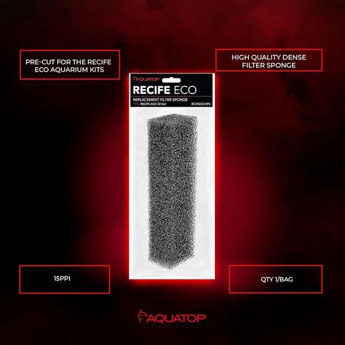 مكعبات وسائط إزالة الفوسفات والنترات من أكواتوب ريسيفي لأحواض السمك، 80 جم - تحسين جودة مياه حوض السمك، متوافقة مع ريسيفي إيكو، RC-ECOPN in Kuwait