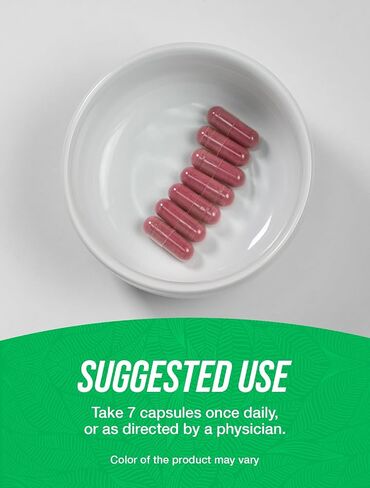 BulkSupplements.com كبسولات جذر البنجر - مكملات جذر البنجر، حبوب جذر البنجر - نباتية، سوبرفوود، وخالية من الغلوتين - 7 كبسولات لكل وجبة، 210 كبسولة نباتية (عبوة من 1) in Saudi Arabia