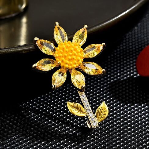 Rose Brooch for Women Rose Lapel Pin Rose Flower Brooch Pin Jewelry Gifts in Kuwait