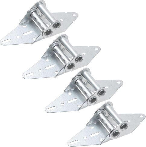 uxcell 4 Pcs Garage Door Hinge #1 Hinge, 14 Gauge Steel with Galvanized Finish Garage Door Replacement Hinge in Saudi Arabia