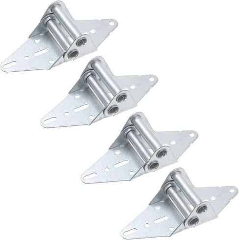 uxcell 4 Pcs Garage Door Hinge #1 Hinge, 14 Gauge Steel with Galvanized Finish Garage Door Replacement Hinge in Saudi Arabia