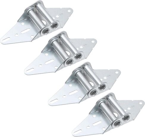 uxcell 4 Pcs Garage Door Hinge #1 Hinge, 14 Gauge Steel with Galvanized Finish Garage Door Replacement Hinge in Saudi Arabia