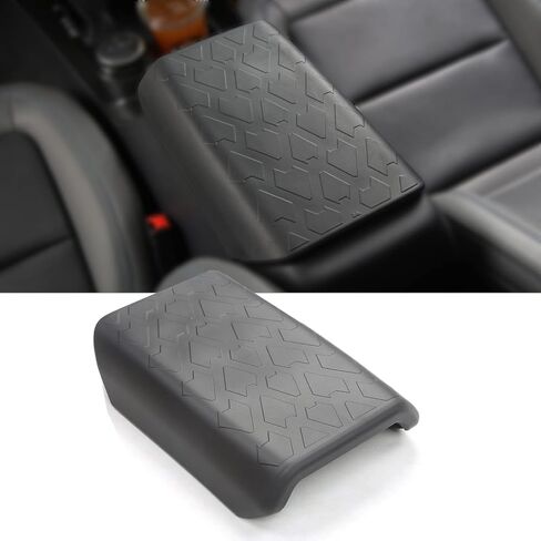 غطاء وحدة التحكم المركزية لسيارة Jeep Wrangler JL - غطاء مسند ذراع مقاوم للماء لحماية الحيوانات الأليفة وغطاء حصيرة الملحقات الداخلية لسيارة Jeep Wrangler JL & Gladiator JT 2018-2024 in Saudi Arabia