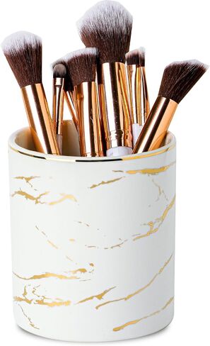 Large Capacity Colored Pen Holder for Desk, Ceramic Pencil Holder Pen Cup Marker Holder Makeup Brush Holders, Desk Accessories & Workspace Organizers for Home, School & Office in Saudi Arabia