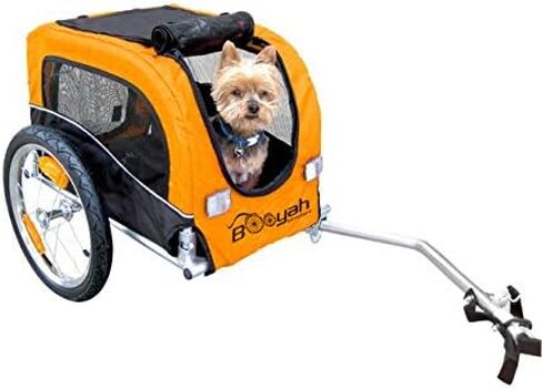 Booyah Small Dog Pet Bike Bicycle Trailer Pet Trailer Green in Saudi Arabia
