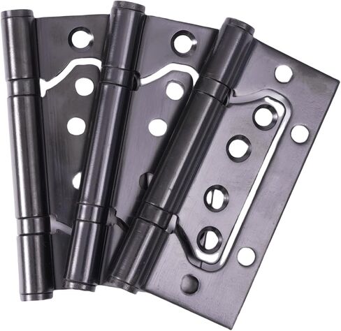 12 Pack Non-Mortise Door Hinge,4 Inch x 3" Door Hinges - Easy and Secure Installation in Saudi Arabia
