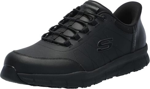 Skechers Men's Hands Free Slip Ins Nampa-Knotly Bungee Athletic Sr Food Service Shoe in Saudi Arabia