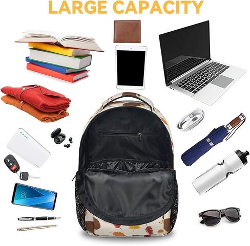 Hedgehog Backpack for Girls Boys, 16 Inch Brown Backpacks for School, Cute Lightweight Durable Bookbag for Kids in Kuwait