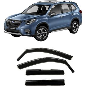 2019-2024 in-Channel Side Window Visor Deflectors for Subaru Forester SK Premium Sport Limited Touring Smoke Tinted Rain Guards 2020 2021 2022 2023 in Kuwait