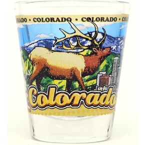 Colorado State Wraparound Shot Glass