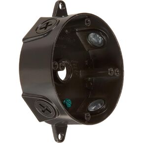 RAB Lighting RAB VXCA Weatherproof Round Box, Bronze