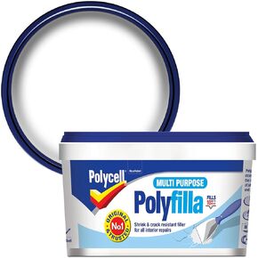 PLCMPPR600GS Multi Purpose Polyfilla Ready Mixed, 600 g, Off-White