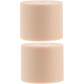 Foam Underwrap Tape 2 Rolls Sports Tape Tennis Racket Tape Elastic Bandages Athletic Athletic Foam Sports Skin Film Elastic Skin Film