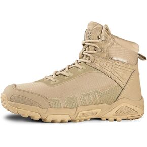 FREE SOLDIER Men's Waterproof Hiking Boots Mens Lightweight Outdoor Mid Trekking Climbing Boots for Men