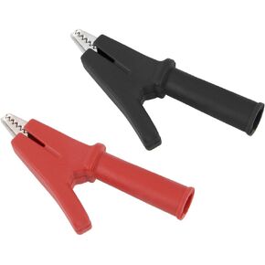 uxcell 20A High-temperature Endurable Battery Charger Alligator Clips Red/Black 5 Pairs