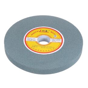 uxcell 8-Inch Bench Grinding Wheels Green Silicon Carbide GC 120 Grits Surface Grinding Ceramic Tools