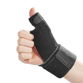 Reversible Thumb & Wrist Stabilizer Splint Brace for Trigger Finger, Pain Relief, Arthritis, Tendonitis, BlackBerry Thumb, Sprained