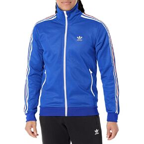 جاكيت رياضي adidas Originals Beckenbauer Team أزرق داكن/قرمزي/أبيض SM
