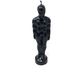 Black Male Spellcasting Image Candle – Wicca - Hoodoo