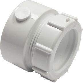 Canplas 192851A PVC DWV Female Trap Adapter, 1-1/2-Inch, White