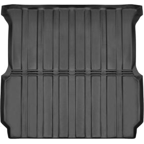 Powerty Truck Bed Mat Compatible with Nissan Frontier 2022-2024 Accessories All Weather 5 FT(5 Feet (60") Truck Bed Liner TPE Pickup Bed Mat Black