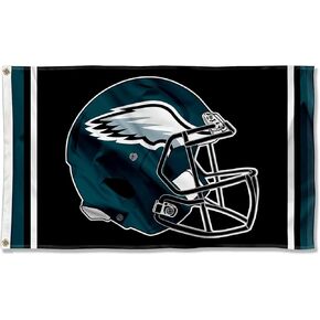 WinCraft Philadelphia Eagles New Helmet Grommet Pole Flag