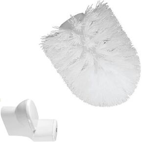 Replacement Toilet Brush Head Universal Toilet Brush Replacement Head for Bathroom Brush Rods with a Diameter of 15-16mm