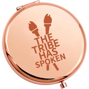 CENWA Survivor Pocket Mirror Gift Survivor Tv Show Inspired Gift Survivor Gift The Tribe Has Spoken Pocket Mirror (Tribe Has Spoken M)