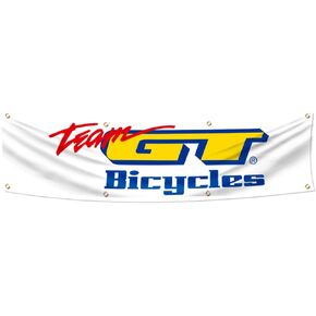 ENMOON Bicycles Racing Banner 2x8Ft Contest Garage Man Cave Decor