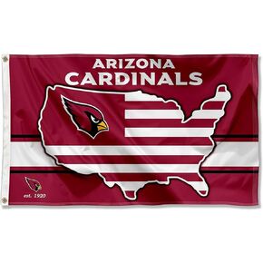 WinCraft Arizona Cardinals Nation USA American Country 3x5 Flag