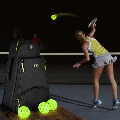 Glow in The Dark Outdoor-Pickleballs, Luminescent, 6 Pack Pickleballs, USAPA Standard in Saudi Arabia