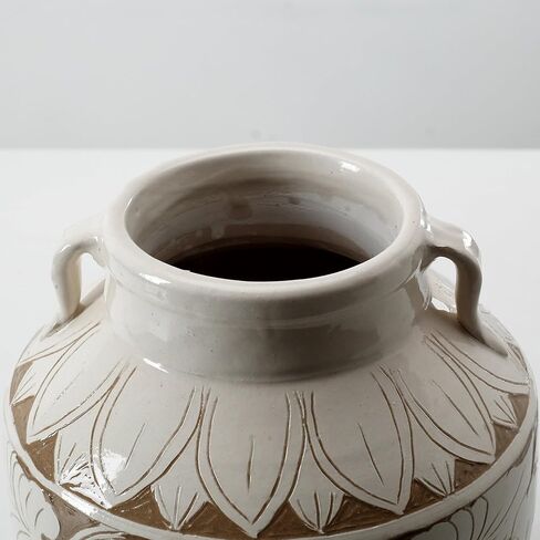 Artissance AM83700106 Vase, White in Kuwait