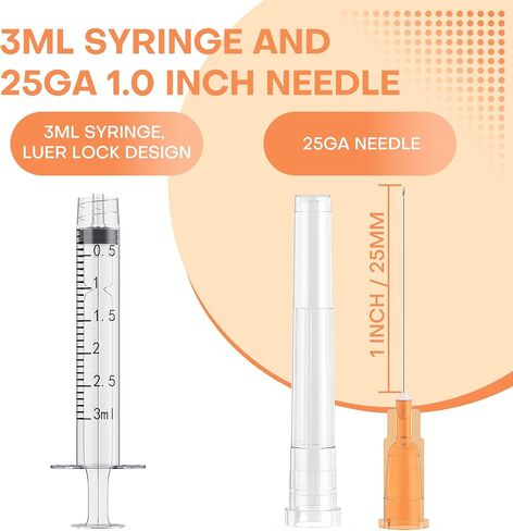 U-100 1cc with 31G 5/16 Inch Syringes, Individually Packed, Pack of 100 in Saudi Arabia