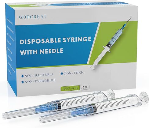 U-100 1cc with 31G 5/16 Inch Syringes, Individually Packed, Pack of 100 in Saudi Arabia