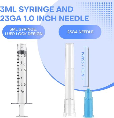 U-100 1cc with 31G 5/16 Inch Syringes, Individually Packed, Pack of 100 in Saudi Arabia