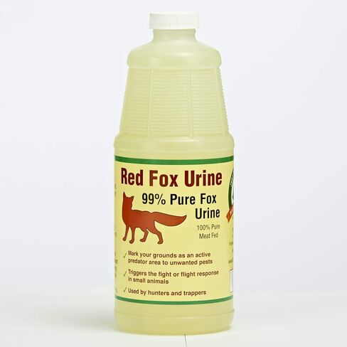 Just Scentsational FU-64 Red Fox Urine for Gardens, Hunters, and Trappers, 64 oz (2 Quarts) in Saudi Arabia