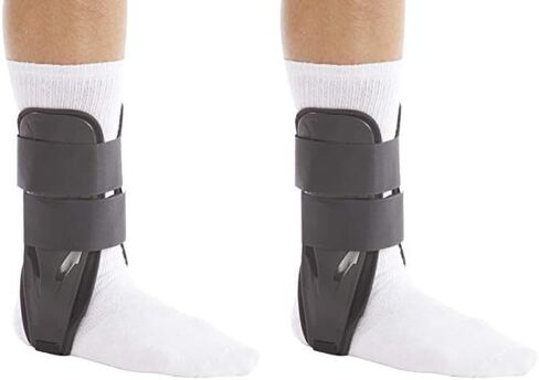 United Ortho US8813F Foam Stirrup Ankle Brace, Large, Black in Saudi Arabia
