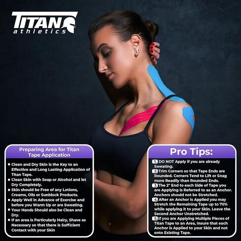 3 Rolls I Uncut I Kinesiology Tape (2 in x 16.4 ft per roll) I Premium Quality I Ideal Support for Joints and Muscles (Stretchable, Breathable & Hypoallergenic) (Beige/Tan/Skin) in Saudi Arabia