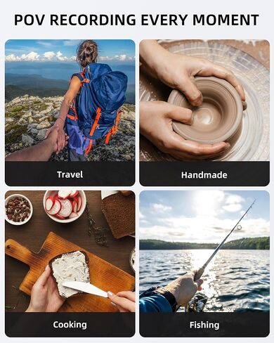 POV Neck Phone Holder for Recording, Neck Tripod for Phones Hands Free Cellphone Chest Mount Stand Compatible with iPhone Samsung Galaxy Motorola Pixel All Phones in Saudi Arabia