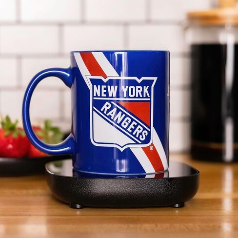 Uncanny Brands Philadelphia Flyers Logo Mug Warmer with Mug – Keeps Your Favorite Beverage Warm - Auto Shut On/Off in Saudi Arabia