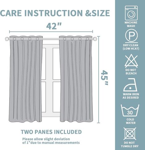Rustic Cabin Blackout Curtains for Girls Boy Home Decor, Vintage Lodge Bear Moose Deer Country Grommet Thermal Insulated Drapes Darkening Window Curtain for Bedroom Living Room, 42 x 45 Inch in Saudi Arabia