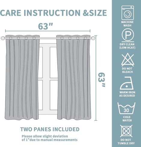 Rustic Cabin Blackout Curtains for Girls Boy Home Decor, Vintage Lodge Bear Moose Deer Country Grommet Thermal Insulated Drapes Darkening Window Curtain for Bedroom Living Room, 42 x 45 Inch in Saudi Arabia